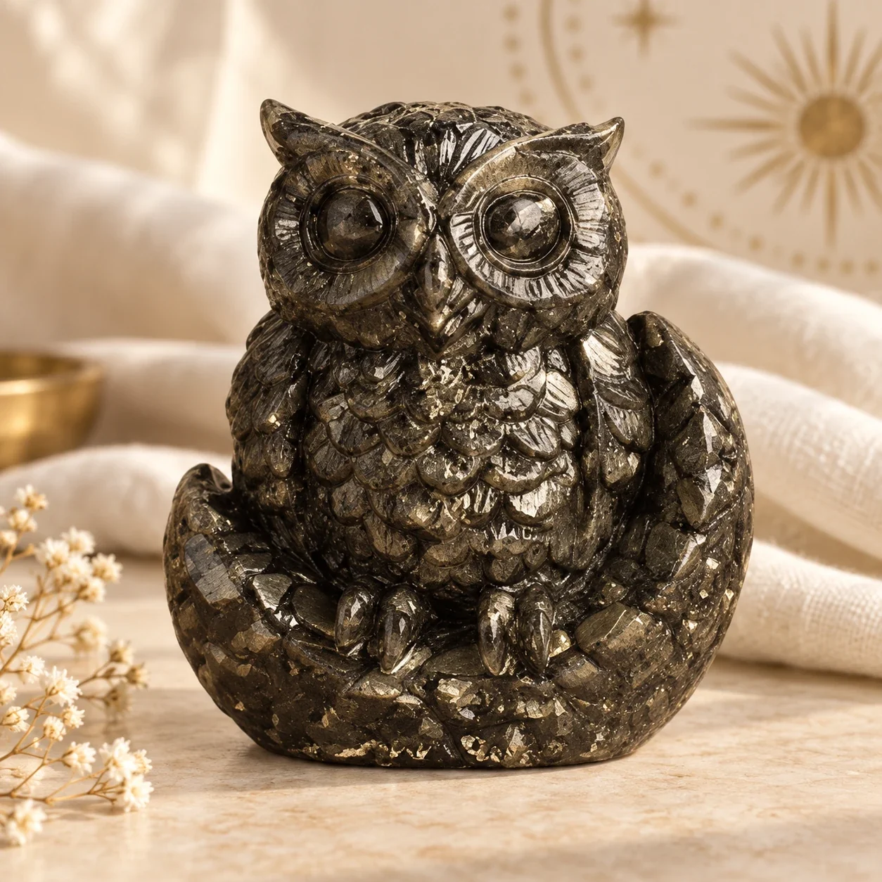 Pyrite Owl — buy online at Digveda