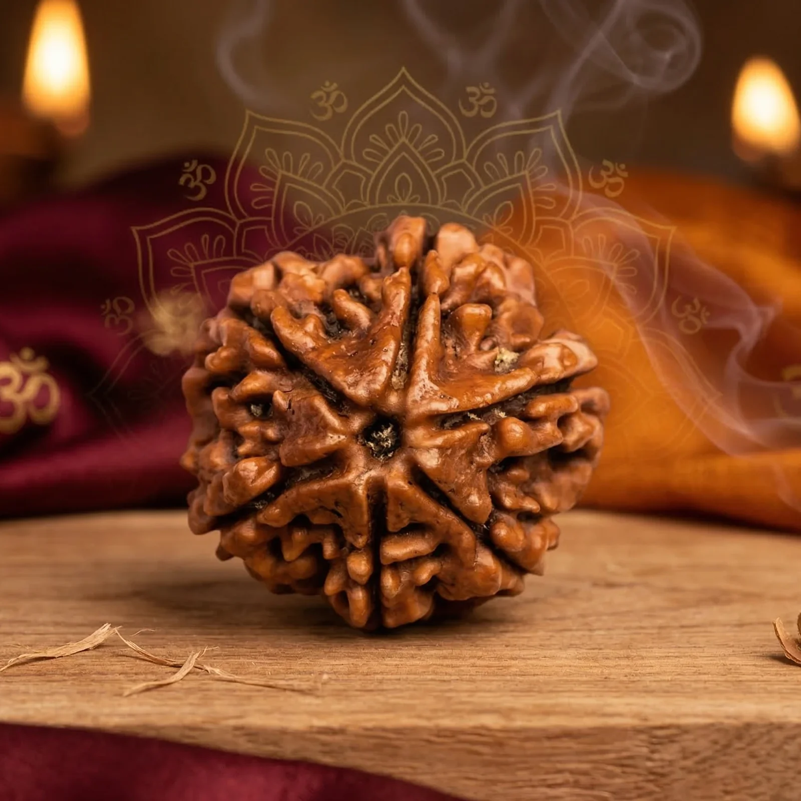 6 Mukhi (Shanmukhi) Rudraksha — buy online at Digveda