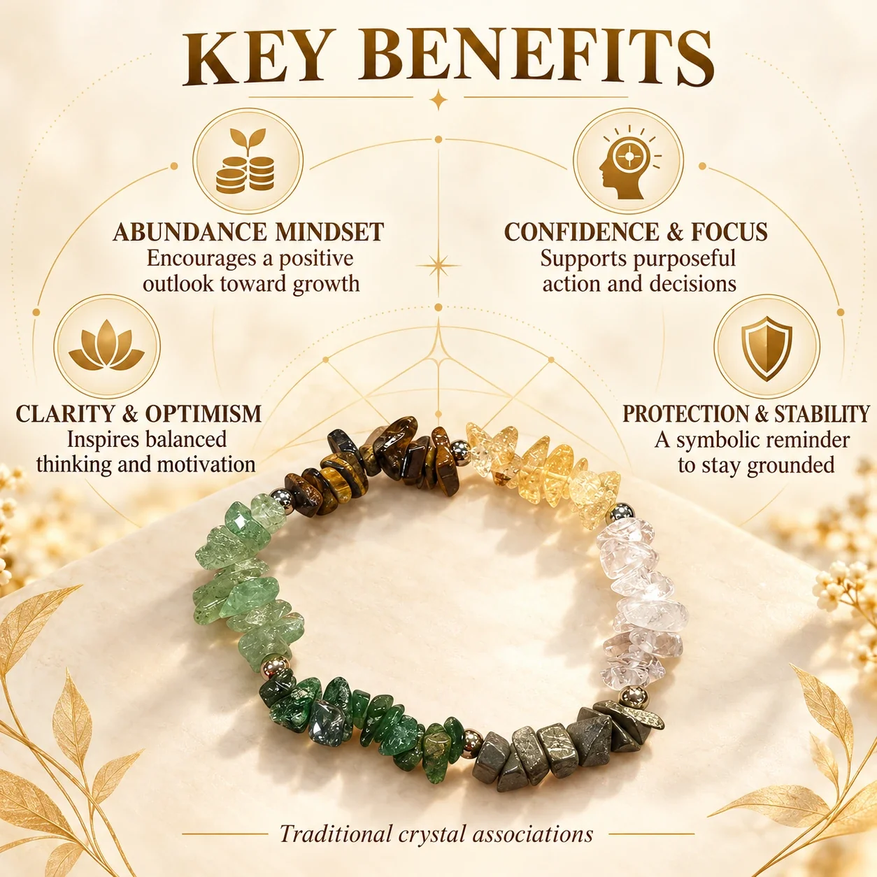 Natural Dhan Yog Chips Bracelet — buy online at Digveda