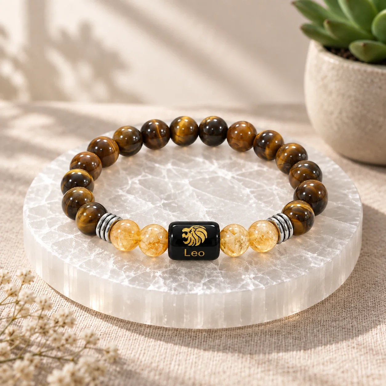 Leo (Sinh Rashi) Zodiac Bracelet — buy online at Digveda