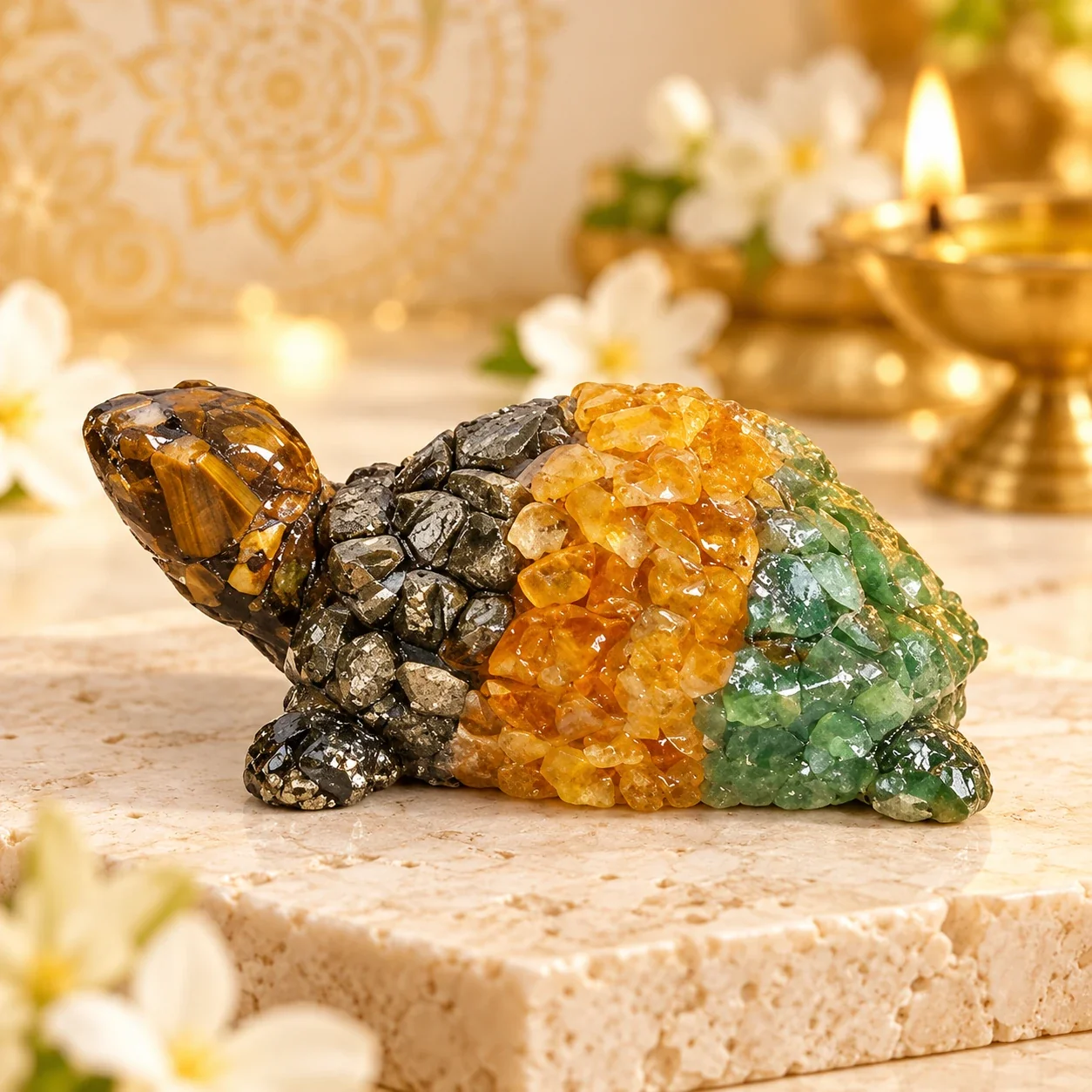 Money Magnet Crystal Tortoise — buy online at Digveda