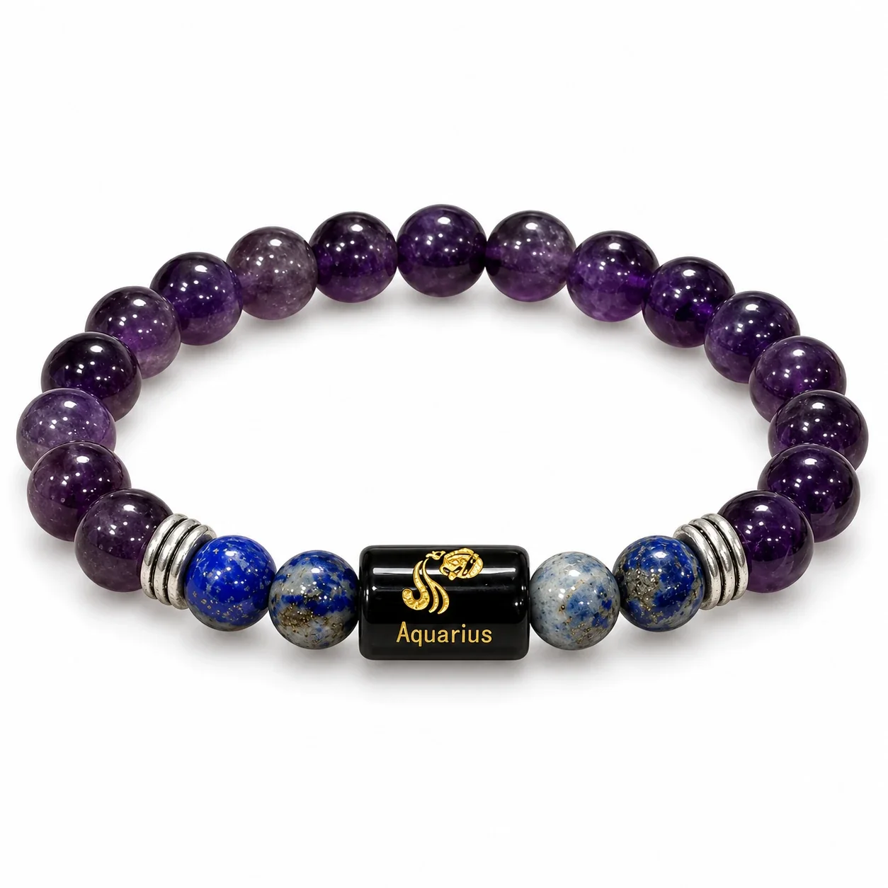 Aquarius (Kumbh Rashi) Zodiac Bracelet — buy online at Digveda