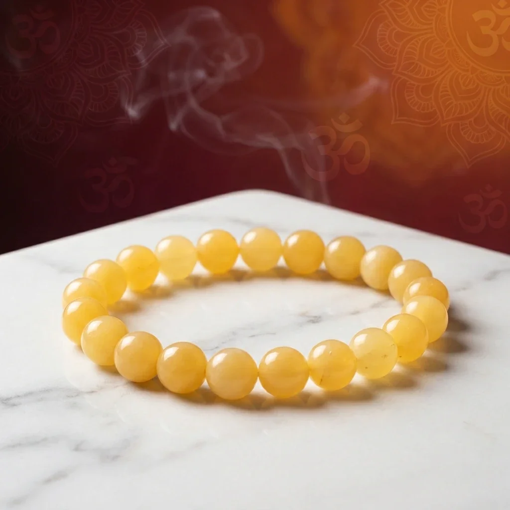 Yellow Calcite Bracelet — buy online at Digveda