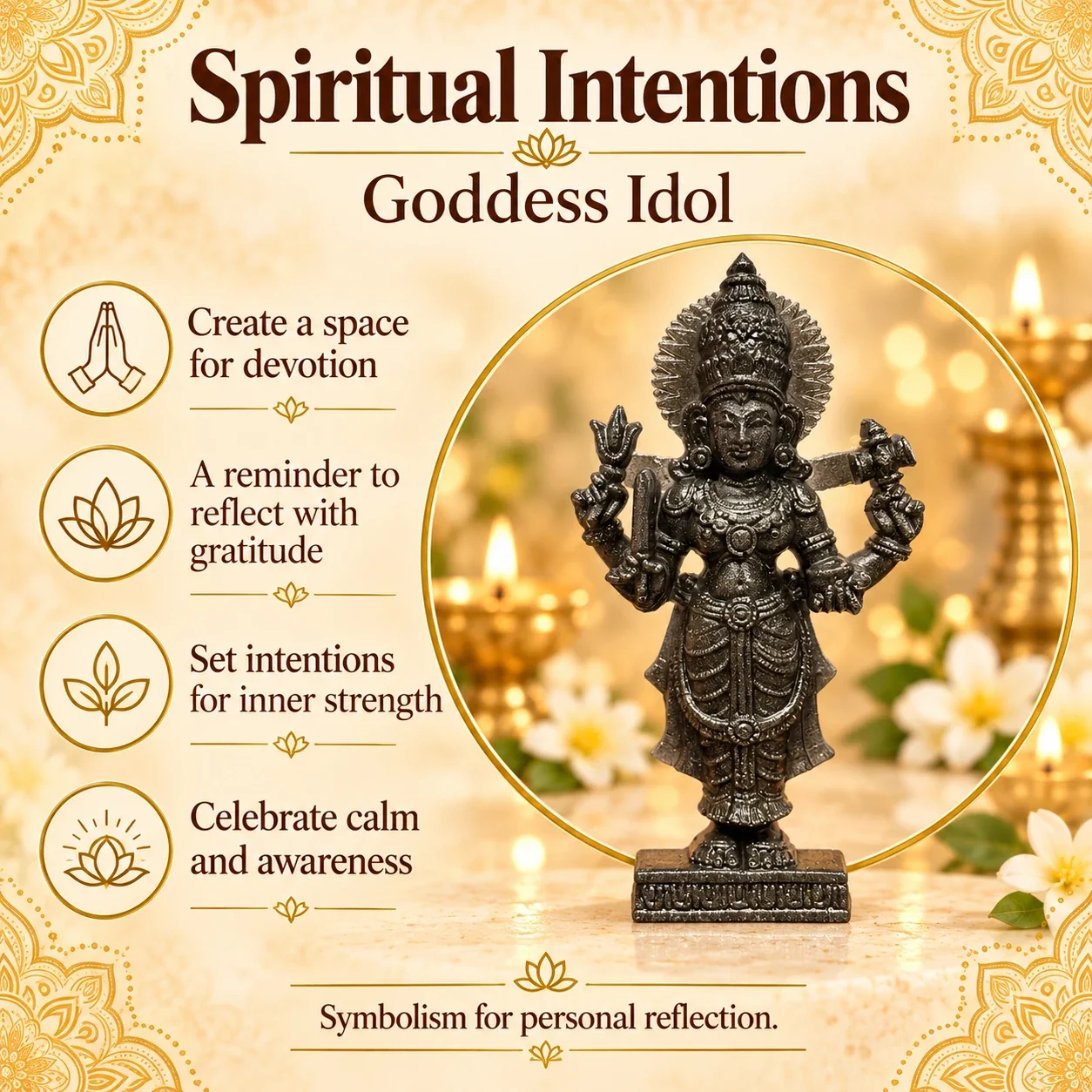 Lakshmi Goddess Idol — buy online at Digveda