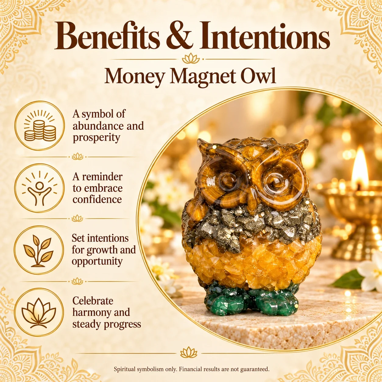 Money Magnet Owl — buy online at Digveda