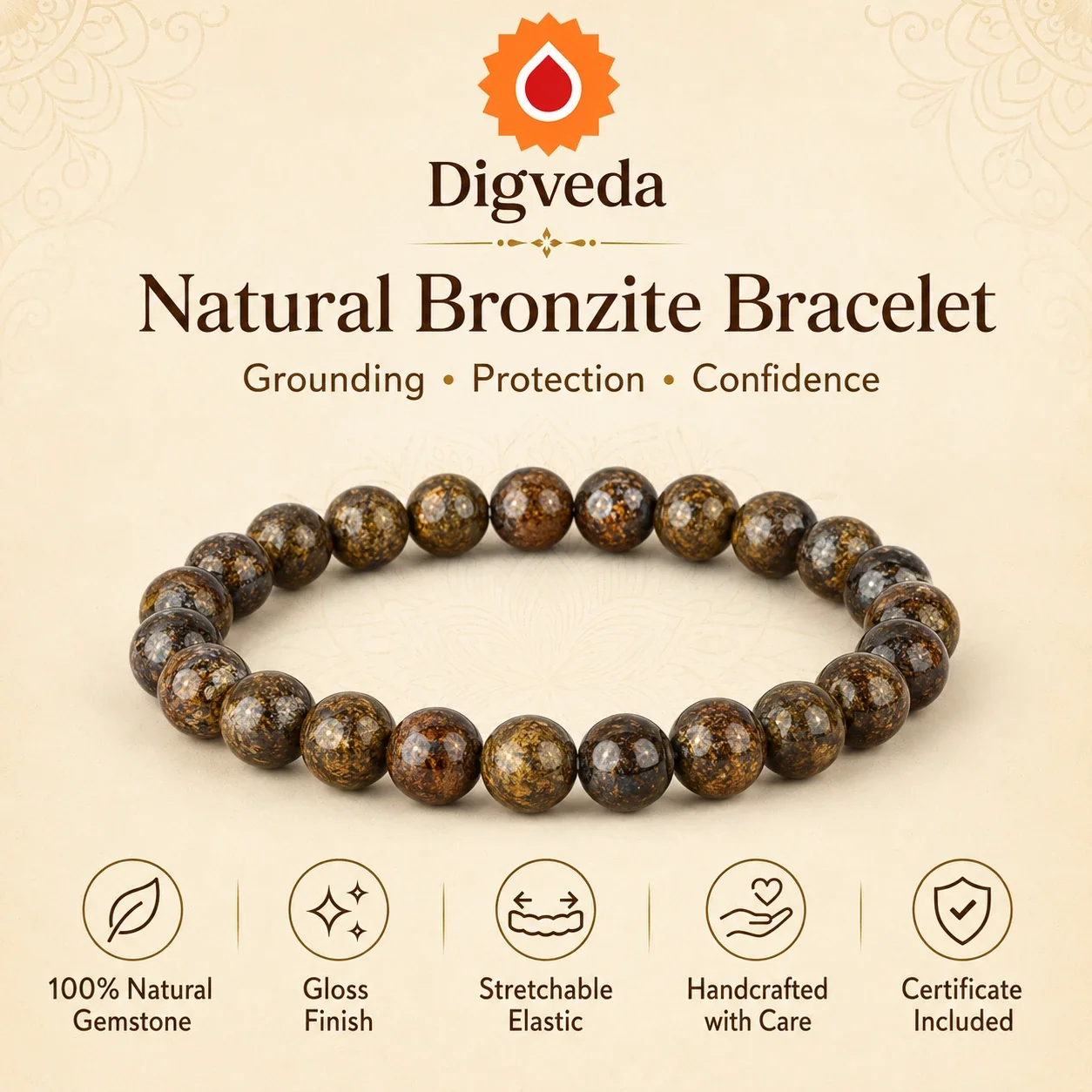 Bronzite Bracelet — buy online at Digveda
