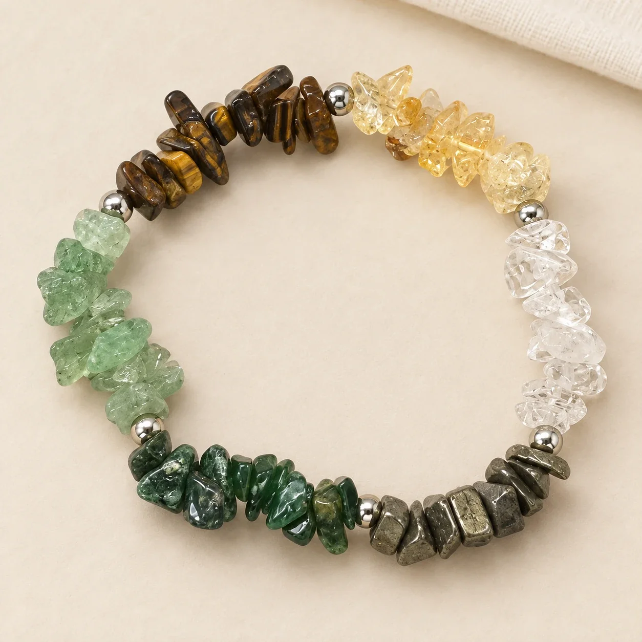 Natural Dhan Yog Chips Bracelet — buy online at Digveda