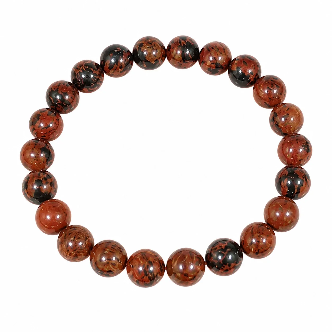 Mahogany Obsidian Bracelet — buy online at Digveda