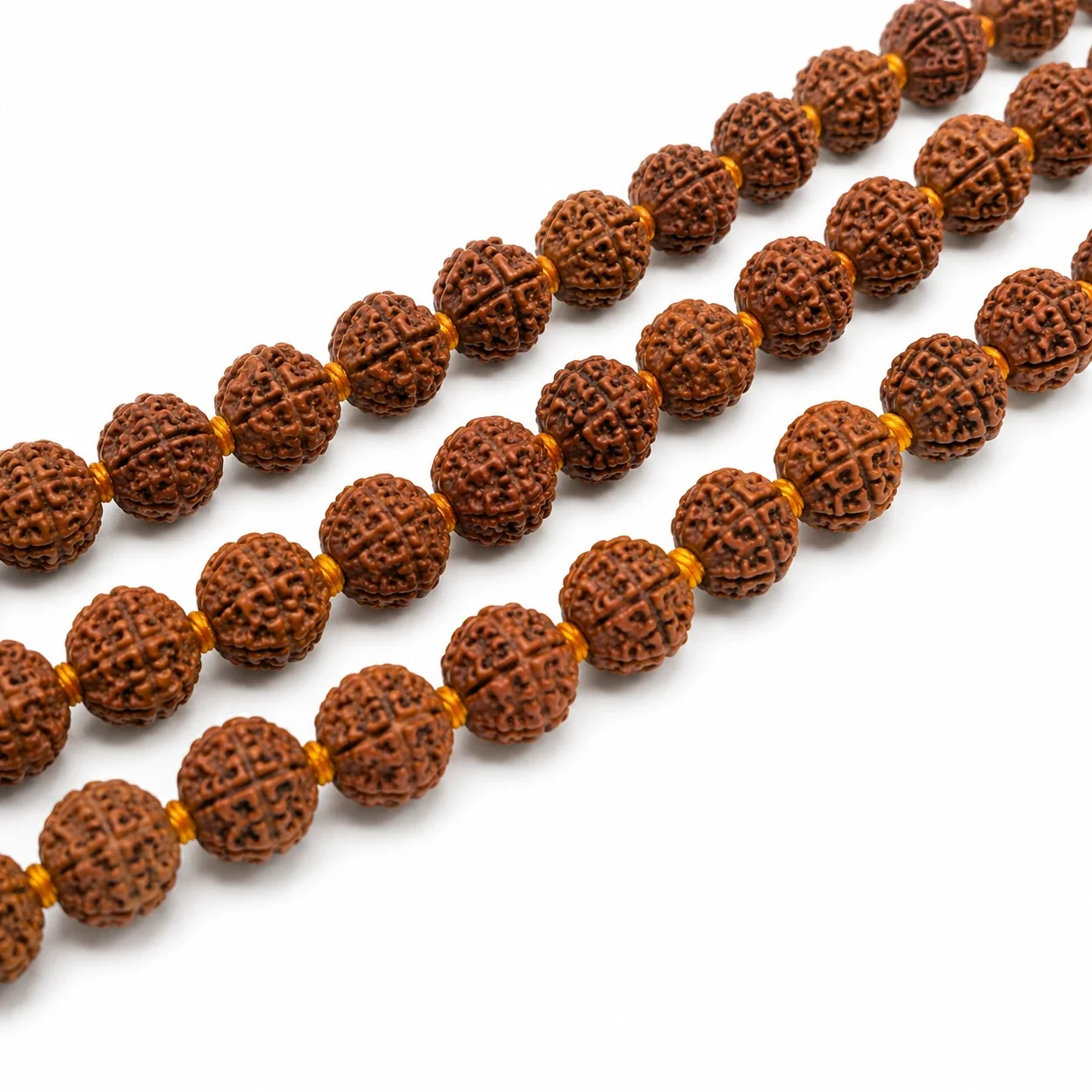 5 Mukhi Indonesian Rudraksha Mala — buy online at Digveda