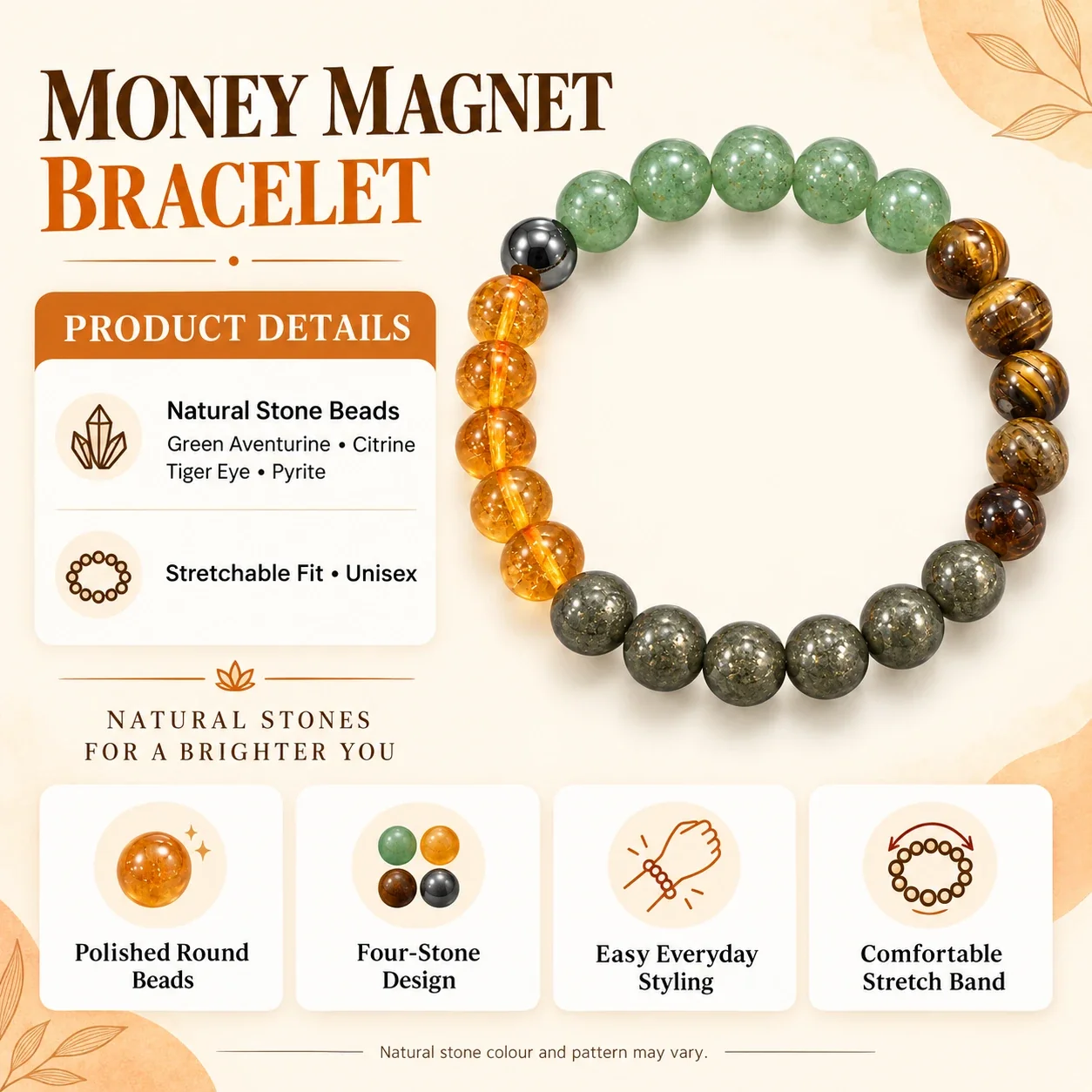 Money Magnet Bracelet — buy online at Digveda