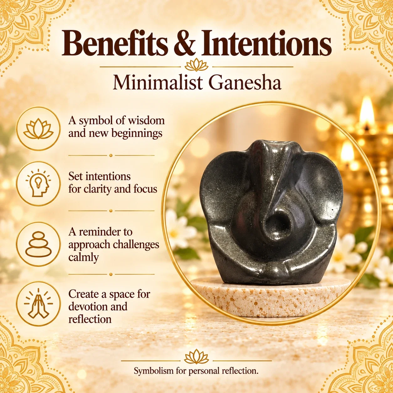 Minimalist Ganesha — buy online at Digveda