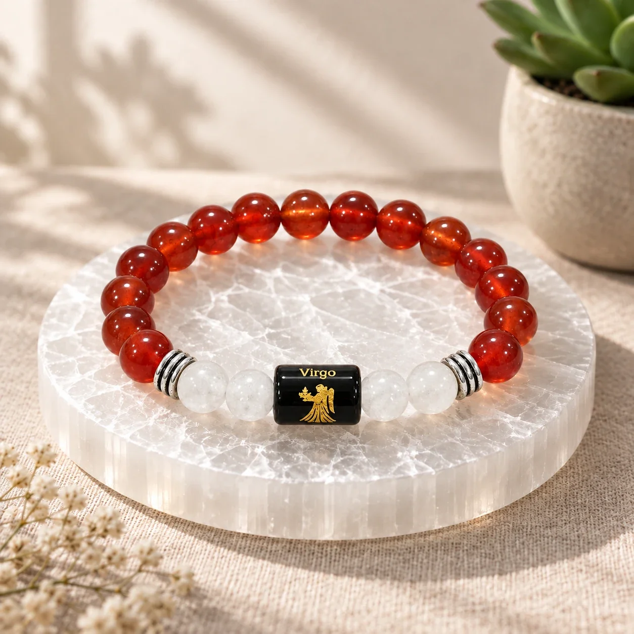 Virgo (Kanya Rashi) Zodiac Bracelet — buy online at Digveda