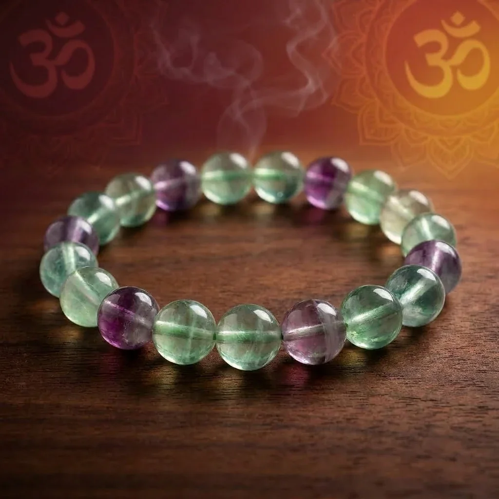 Natural Multi Fluorite Bracelet — buy online at Digveda