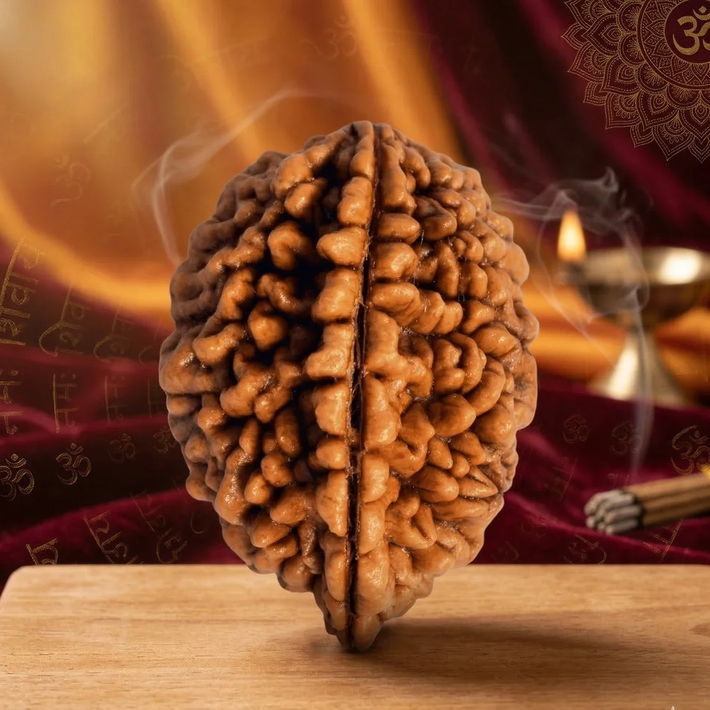 2 Mukhi Rudraksha India — buy online at Digveda