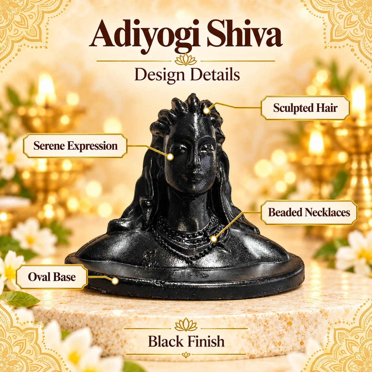 Adiyogi Shiva Statue — buy online at Digveda