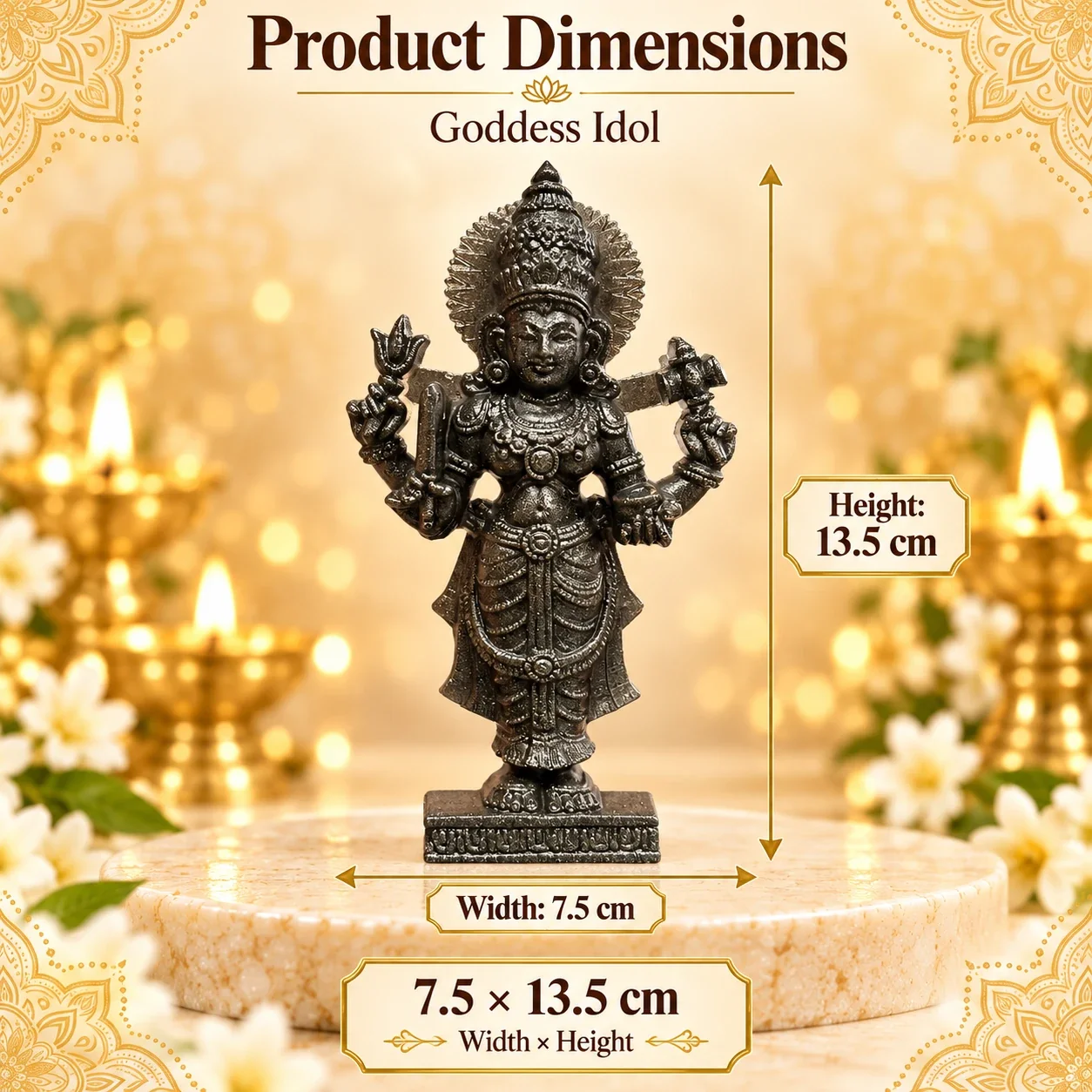 Lakshmi Goddess Idol — buy online at Digveda