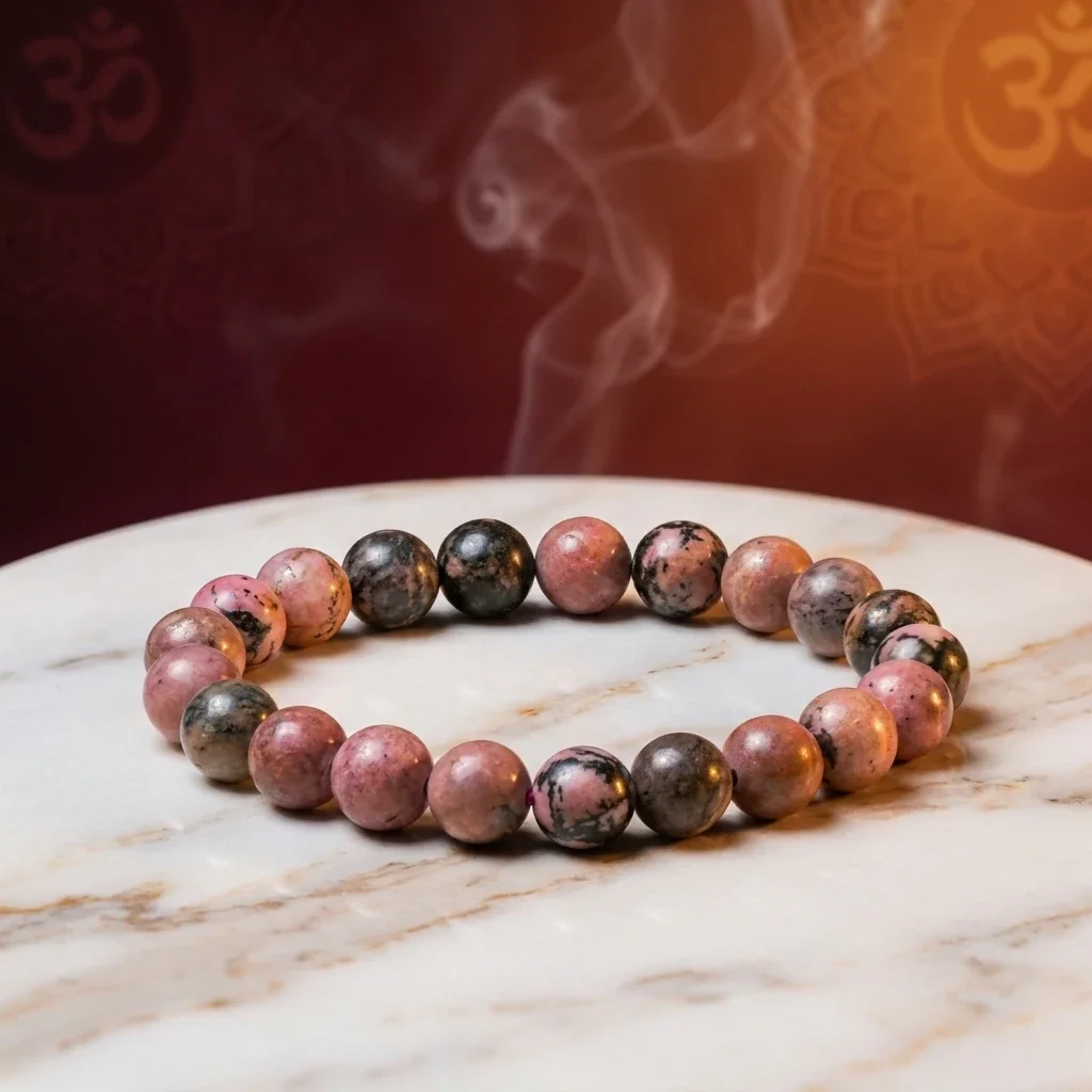 Rhodonite Bracelet — buy online at Digveda