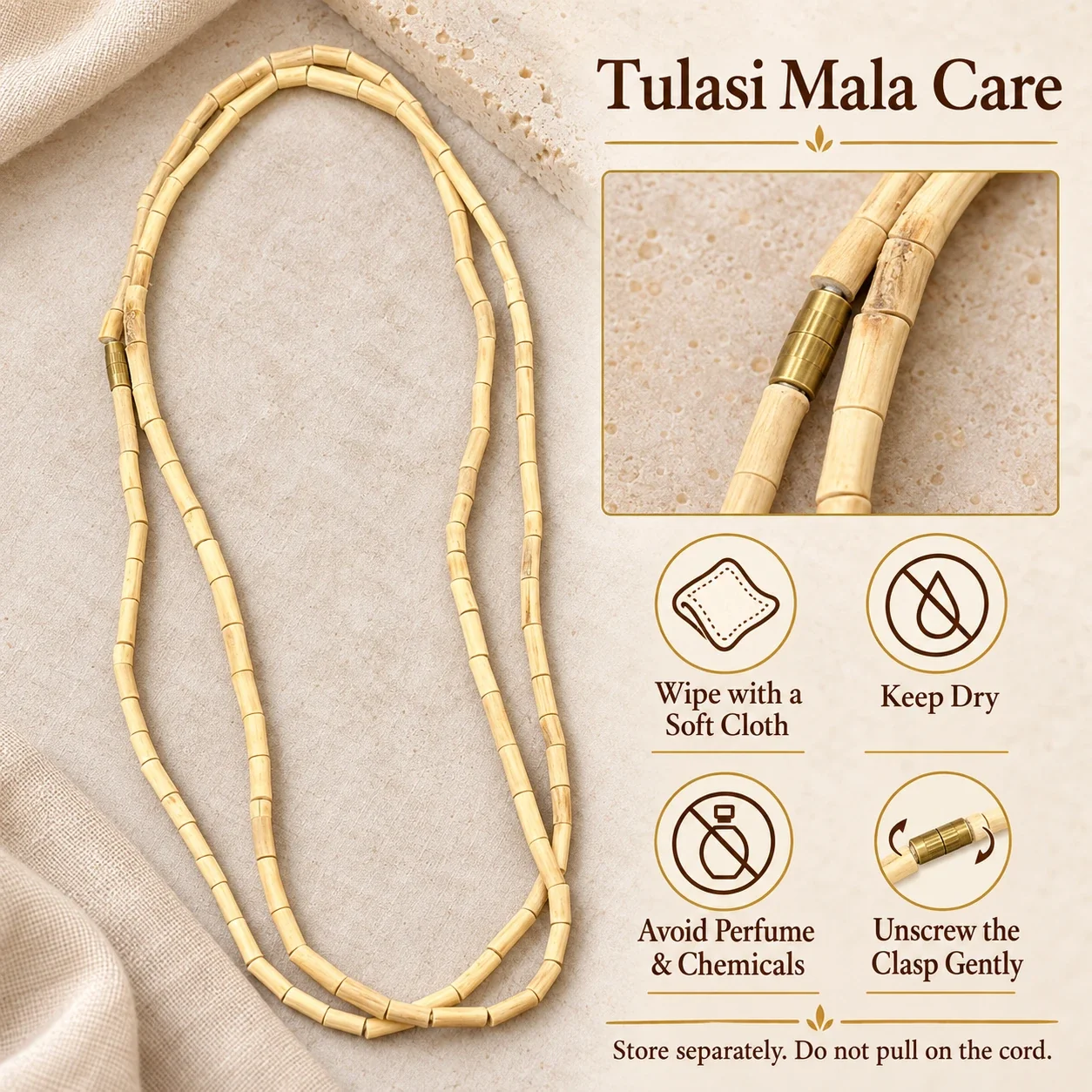 Tulasi Mala — buy online at Digveda