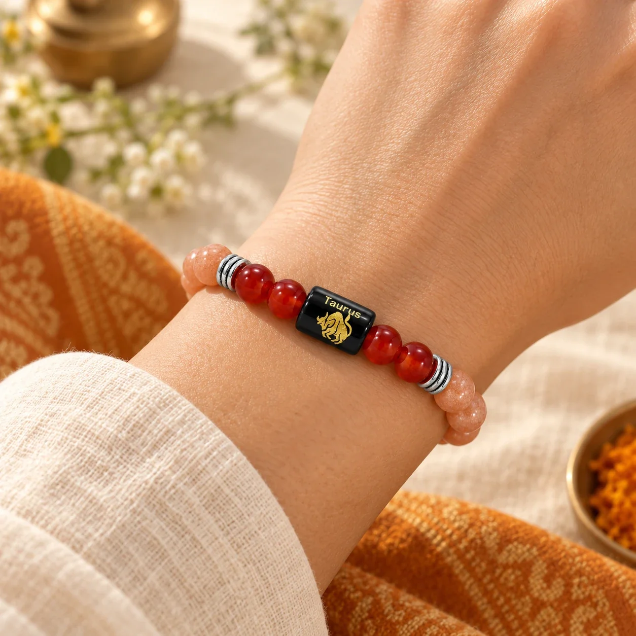 Taurus (Vrishabh Rashi) Zodiac Bracelet — buy online at Digveda