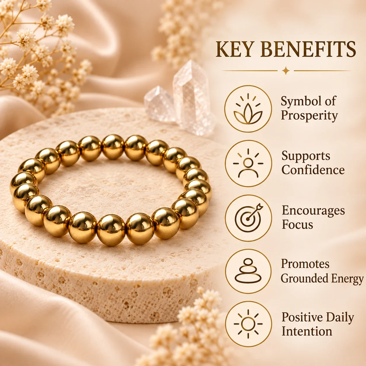 Golden Money Magnet Bracelet — buy online at Digveda