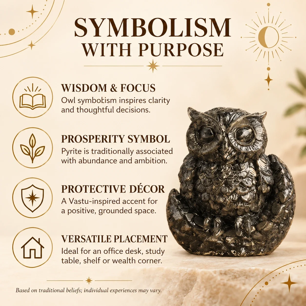 Pyrite Owl — buy online at Digveda