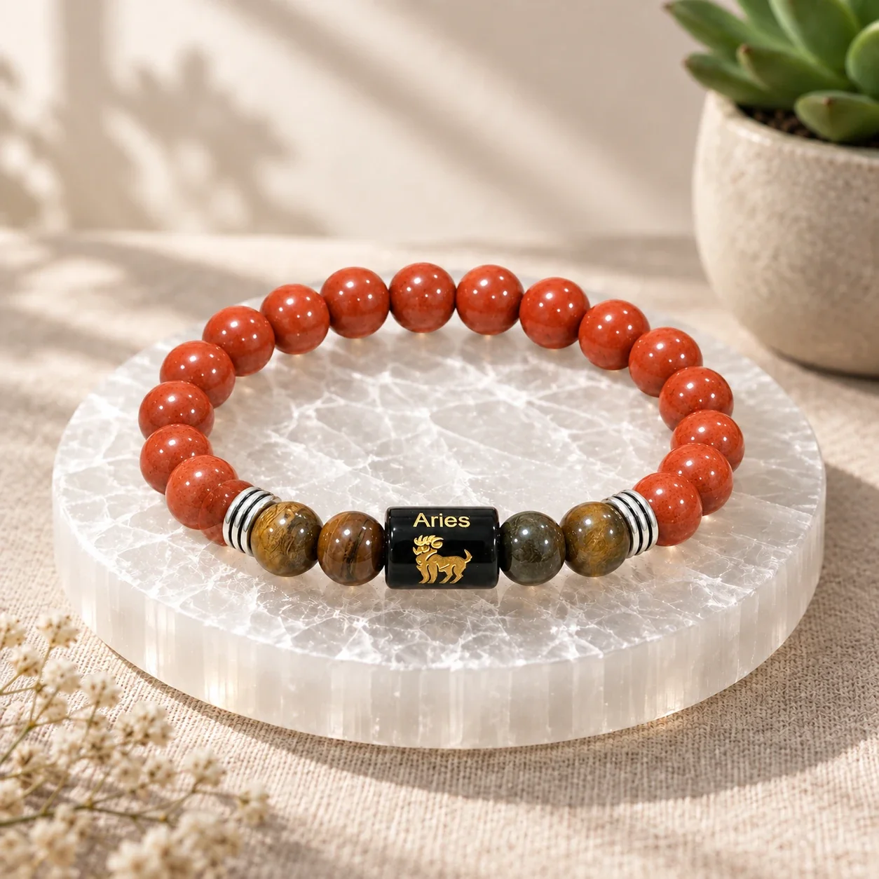 Aries (Mesh Rashi) Zodiac Bracelet — buy online at Digveda