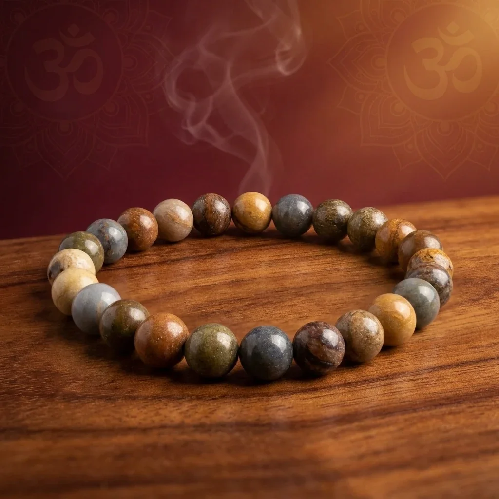Petrified Wood Bracelet — buy online at Digveda